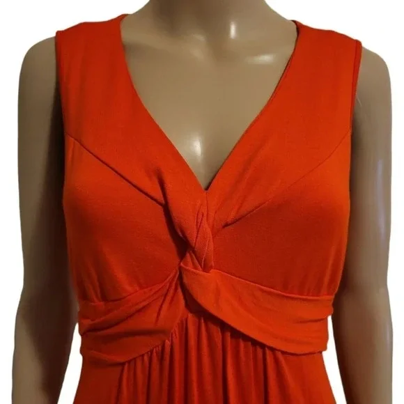 Women's Knot Front Maxi Dress by Signature Collection (size SP) - Picture 5 of 7